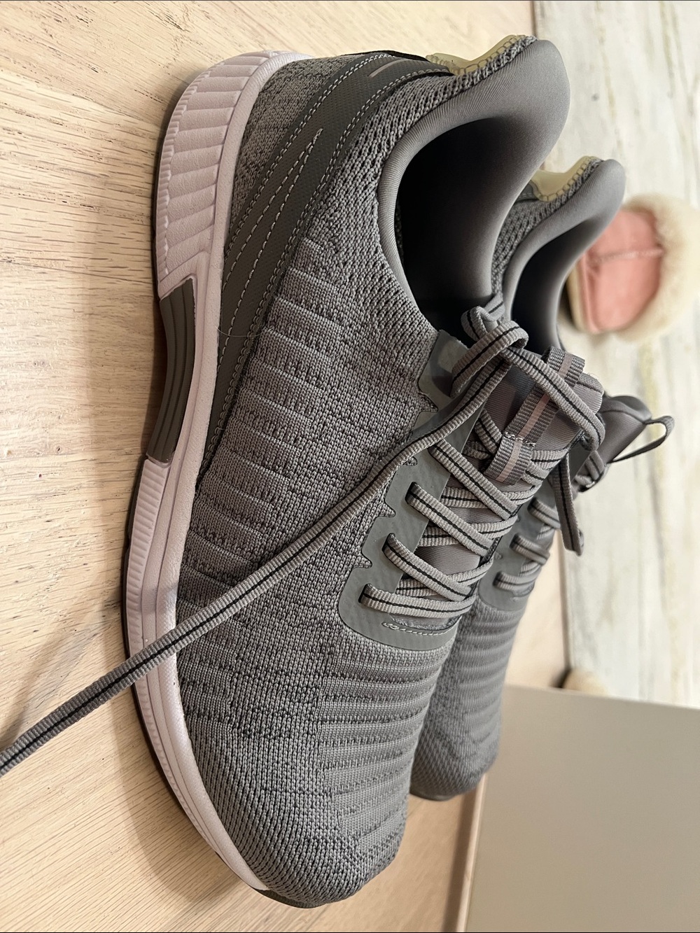 Orthofeet never worn men’s Gray Knit Athletic Shoes - Lightweight Everyday Train